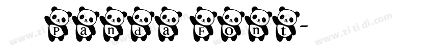 获取 Panda Font字体转换